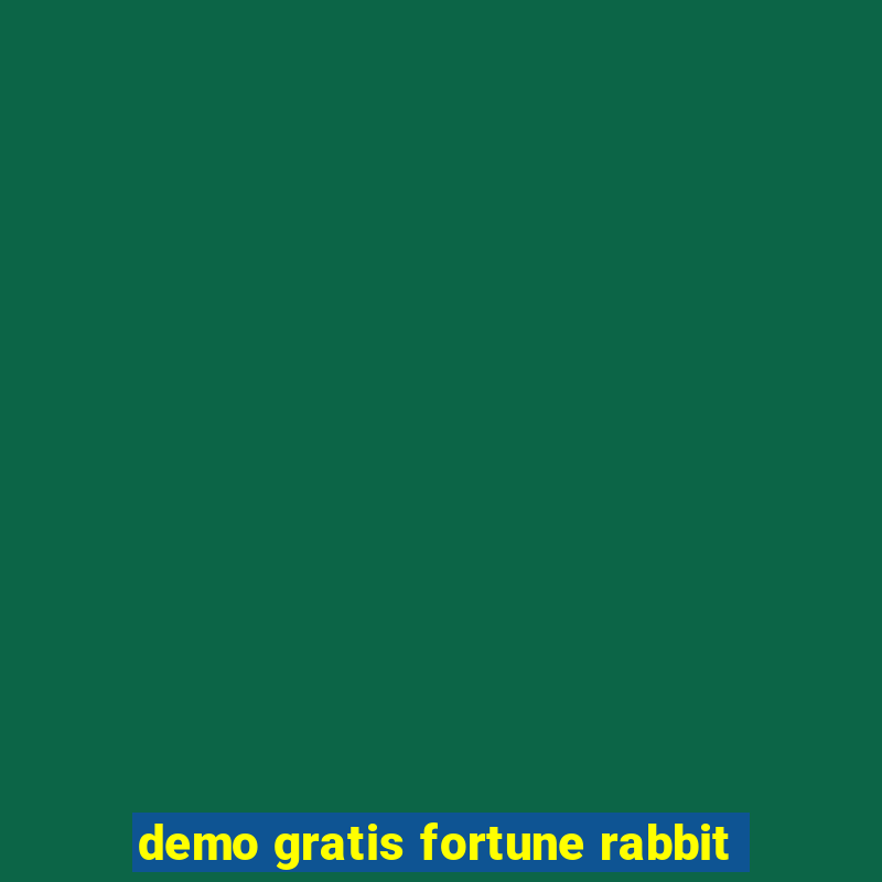 demo gratis fortune rabbit